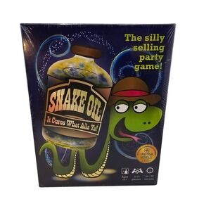Snake Oil The Silly Selling Party‎ Game 1st Edition Mensa Select New Unopened